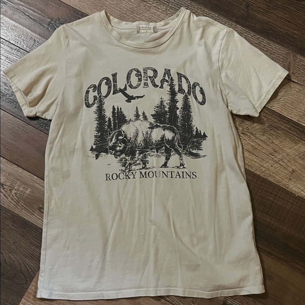 Altar'd State Cream Graphic Tee